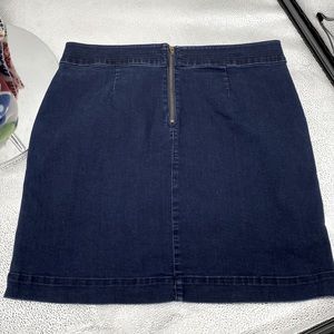 Talbots Denim Skirt Size 14 Stretch Skirt Only
